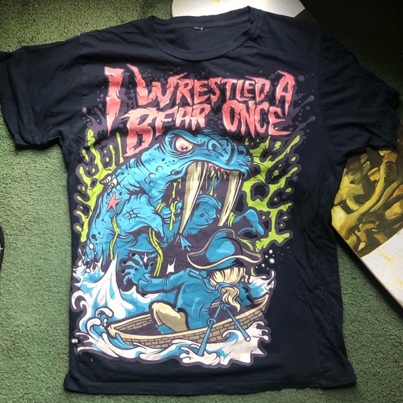 iwrestledabearonce merch